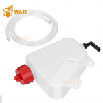 Radiator Overflow Tank w/ Cap + Hose For Polaris Magnum Swedish Sportsman Ranger Hawkeye RZR ACE 425 500 570 600 700 800 850