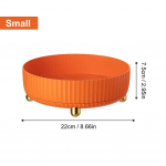 360 p&ouml;&ouml;rlev kandik k&ouml;&ouml;gis hoiukonteinerid v&uuml;rtsipurgile suupistete toidualus Vannitoa hoiukarp libisemiskindla kosmeetika korraldaja