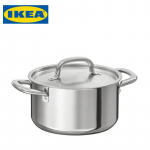 IKEA 365+ roostevabast terasest kaanega pott 3 Liter
