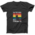Stonewall'i m&auml;ss LGBT ajalugu Uhkus oli M&auml;ss Gei Uhkuse Kuu Pikkade varrukatega T-s&auml;rk Puseroon Kapuutsiga Meestele Naistele Lastele Valmistatud Kanadas Must S mitmev&auml;rviline
