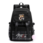 Laste Stray Kids Felix Prinditud Seljakott &Otilde;pilase Kooli Veekindel Suur Kott 46*32*23cm black