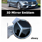 Grill Embleem T&auml;helogo Auto Esiv&otilde;re M&auml;rk Mercedes BenzW204 W205 X253 W213 W212 W176 W177 W167 W246 W117 Tarvikud C-204 2008-2014