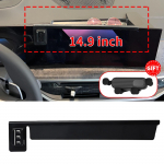 Sobib BMW X5 2025 2025 2025 2026 G05 Navigatsiooni telefoni hoidiku kinnitus Kohandatud auto lisatarvikud