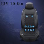 DC 12V Auto 3D Vahekiht Suvine Jahe &Otilde;hk Istmepadi 10 Ventilaatoriga 12 Ventilaatoriga 20 Ventilaatoriga 24 Ventilaatoriga Kiire Puhuv Ventilatsioon Istme Jahutus