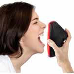 Tilcare H&auml;&auml;lesummuti - M&uuml;rasummutusmask lauljatele, Stressi leevendamine - Karjumismask h&auml;&auml;le soojendamiseks, Sensoorne, Eemaldatav reguleeritav rihm