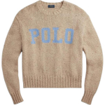 Polo Ralph Lauren T&auml;hekiri Kampsun &Uuml;mmarguse kaelusega Pikkade varrukatega Kampsun Naiste kampsun 211801530-001 L
