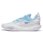 Li Ning Wade All City 11 V2 PU, Textile, TPU Cushioning, Wear Resistant Low top Basketball Shoes Men's Mist White ABAT093-4 45