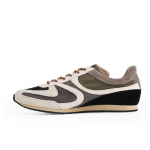 PANE RIVIERA RUN Kollektsioon Sammal Polsterdus Libisemisvastased Madalad Vabaajajalatsid Unisex Must Hall Beež PN5206KAH20B 36