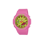 CASIO Naiste Vedelkristall/Analoog Kahekordse N&auml;idikuga Seeria 42mm Kollane Kell GMA-S2100BS-4APR GMA-S2100BS-4APR