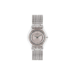 SWATCH Unisex 34mm H&otilde;bedane k&auml;ekell SFE109M SFE109M Silver