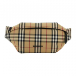Burberry Sonny Ruuduline Logoga Nahast V&ouml;&ouml;kotid Meeste v&ouml;&ouml;kotid Helepruun 80697551 Basic Set (Bag+Dust Bag)