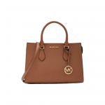 Michael Kors Sheila &Uuml;hev&auml;rviline Kuldne T&auml;htlogo Avatud Tasku T&otilde;mblukk Nahast Portfell K&auml;ekott &Otilde;lakott Crossbody Kott V&auml;ike 35S3G6HS5L-LUGGAGE Basic Set (Bag+Dust Bag)