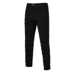 S&uuml;gisesed teksap&uuml;ksid Meestele Slim Fit Sirged teksap&uuml;ksid Meestele Kvaliteetne puuvill Business Casual R&otilde;ivad Meeste teksap&uuml;ksid 33 black