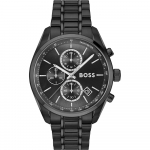 BOSS Grand Prix Must Roostevabast Terasest Meeste Kvartsikell 1514298 must