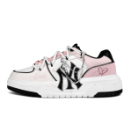 MLB Chunky Liner Skateboard Shoes Unisex Low top Pink White Black 3ASXCA12N-50WHS(Team1565-) 43 white