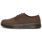 dr. Martens Nahast Kerged Madalad Vabaajajalatsid Unisex Tossud Pruun 31548201 37