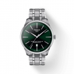 Tissot Roostevabast Terasest Rohelise Kettaga Meeste Moodne K&auml;ekell T139.407.11.091.00 roheline