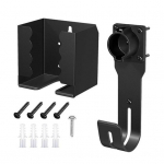 EV laadija hoidik seinakinnitus Seina mulgustamine kruvidega libisemisvastane kaitse Pistik laadija kaabli hoidik kronstein elektris&otilde;idukite laadija hoidik must