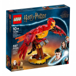 LEGO 76394 Fawkes, Dumbledore'i f&ouml;&ouml;niks Klotsm&auml;nguasjad sinine/punane