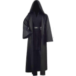 Jedi kost&uuml;&uuml;m t&auml;iskasvanutele - Luke Skywalkeri tuunika-r&uuml;&uuml; kapiga Halloweeni Cosplay jaoks (3 versiooni) 3X-Large valge