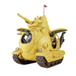 BANDAI SPIRITS SAND LAND Sandland Kuningliku Armee Tankiv&auml;gi 104 M&otilde;&otilde;tkava Plastikust Mudelikomplekt Nr. 1/35 Eelv&auml;rvitud kollane