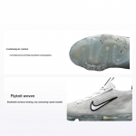 Nike Air VaporMax 2021 Flyknit Monokroom Meeste Tossud Hall Valge Must DH4084-100 38.5