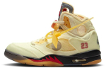 Air Jordan 5 X Off White Sp 'Sail' DH8565-100 36 beige