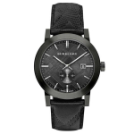 Burberry BU9906 City Must Nahkrihmaga Meeste K&auml;ekell 42mm must