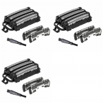 3X WES9032P Pardli Asendusv&auml;limine foolium ja sisemine tera Komplekt Panasonic ARC5 5-teralisele pardlile ES-LV97-K, ES-LV67-K