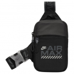 Nike Nailonist Risti-kehakott, Crossbody kott Tavaline Unisex Must ja Helkurh&otilde;bedane HF6994-010