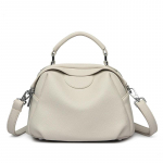 Kvaliteetne pehme nahast kott Moodne naiste &otilde;lakott Messengeri kott Suure mahutavusega kulumiskindel kott Luksuslik k&auml;ekott 25cm&times;12cm&times;16cm beež