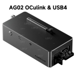 AOOSTAR AG02 OCulink USB4 Graafikakaart 3*8Pin Sisseehitatud 800W Toiteallikas M&auml;ngu PCIex16 Laiendus Avatud Ruumi S&uuml;learvuti jaoks NO RAM NO SSD must