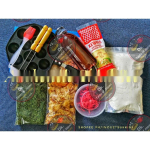 Takoyaki proovikomplekt (Autentne Takoyaki maitse) | Saagikus 100+ palli Ingredients Only black