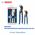 Bosch Torutangid 180mm/250mm karastatud, karastatud l&otilde;ugadega &uuml;lima tugevuse tagamiseks nupp-reguleerimine lai avamisulatus kahev&auml;rvilised k&auml;epidemed