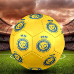 Al Nassr FC Sisejalgpalli pall V&auml;rviline K&otilde;ik vanused Suurus 5 Masin&otilde;mmeldud PVC V&otilde;istluseks Valmis Vastupidav K&otilde;rge p&otilde;rkega yellow