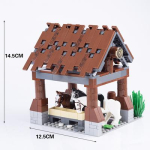 MOC City Farm ehitusklotsid Taim Loom Kana Siga Koer Hobune K&ouml;&ouml;givilja Tiik Muna tarvikud Kingitus Klotsid M&auml;nguasjad Lapsed J079