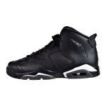 Jordan 6 Retro Black GS 384665-020 36.5 valge/must
