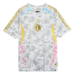 Adidas Originals X BAPE Teamgeist Nahas&otilde;bralik Vabaaja Spordikudum Lihtne Pullover L&uuml;hikeste Varrukatega T-s&auml;rk Meeste Topid KU5996 S white