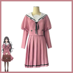 Anime L&otilde;hnav lill &otilde;itseb v&auml;&auml;rikalt Waguri Kaoruko Cosplay kost&uuml;&uuml;m Koolivorm Parukas Naine Seksikas Kawaii Vabaaja &uuml;likond L