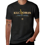 Meeste Kilchoman &Scaron;oti viski T-s&auml;rk &Uuml;lem&otilde;&otilde;duline Vabaaja Logotr&uuml;kiga Kiiresti kuivav Hingav Kangas Ikoonilise Disainiga Islay Linnase F&auml;nni Kaup R&otilde;ivad M black