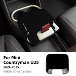Keskjuhtimispuldiga hoiukarp MINI JCW Countryman U25 2024 2025 jaoks - ABS Auto sisemuse korraldaja black / for u25 countryman must
