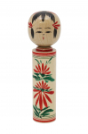 Kokeshi traditsiooniline Naruko Michinoku Jaapani-valmistatud nukk, 12,1 cm (4 tolli), k&auml;sit&ouml;&ouml;, k&auml;sitsi valmistatud, stiil, Kokeshi.