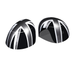 Tagurduspeegli katted K&uuml;lgpeegli katted Tarvikud Mini Cooper One JCW S Clubman Countryman F54 F55 F56 F57 F60 jaoks gqtsu22 right-hand drive&2015-2019(NO HOLE) must hall v&auml;rv