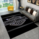 Retro H-Harleys Racing Moto libisemiskindel ala vaip elutuppa, magamistuppa, m&auml;ngutuppa, pehme vaip p&otilde;himatt kodu kaunistus vaip laste tuppa 80x120cm gray