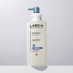 LABO-H Juuste v&auml;ljalangemise hooldus Peanahka jahutav ja rasuvaba &scaron;ampoon 400 ml white