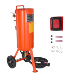VEVOR 37,9 L Tugev liivaprits 60-110 PSI, 2 otsiku ja 7,5 jalga/228,6 cm voolikuga 52 x 38 x 95 cm