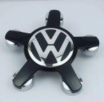 4 tk Volkswagen VW rattakatteid viieharulise logoga 135 mm 4F0601165N/8R0601165 sobib mudelitele Passat B5/B6/B7/POLO/Golf MK5 4PCS gray