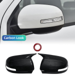 Tahavaatepeegli kate suunatulega Mitsubishi jaoks For ASX ja For Outlander 2013-2018 Vasak ja Parem Pool With Lamp Carbon black