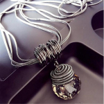 Pikad kristallist naiste kaelakeed, ehted, mood, must kett, tilgad Maxi kaelakeed ripatsid Kolye Collier