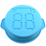 Les Tr&eacute;sors De Lily [P8917] - Universaalne sinine 'Birthday' silikoonvorm - 22x7. 5 cm sinine